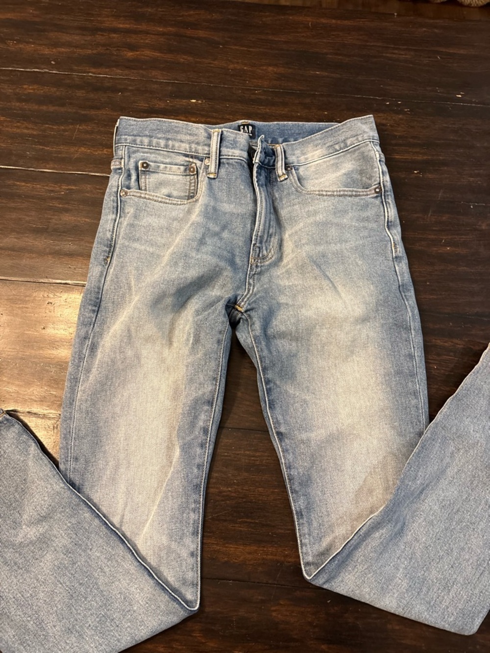 GAP Men's Faded Light Blue Skinny Jeans 29x30